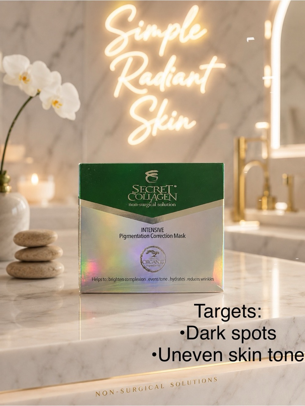 $359~ Luxury Skincare Intensive Pigmentation Correction Mask